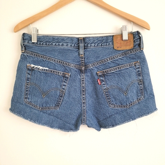 Levi's 501 CT cut off denim shorts sz S